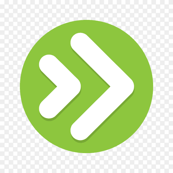 Arrow style with green color premium vector PNG