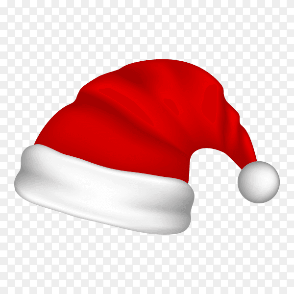 Christmas hat isolated on transparent background PNG