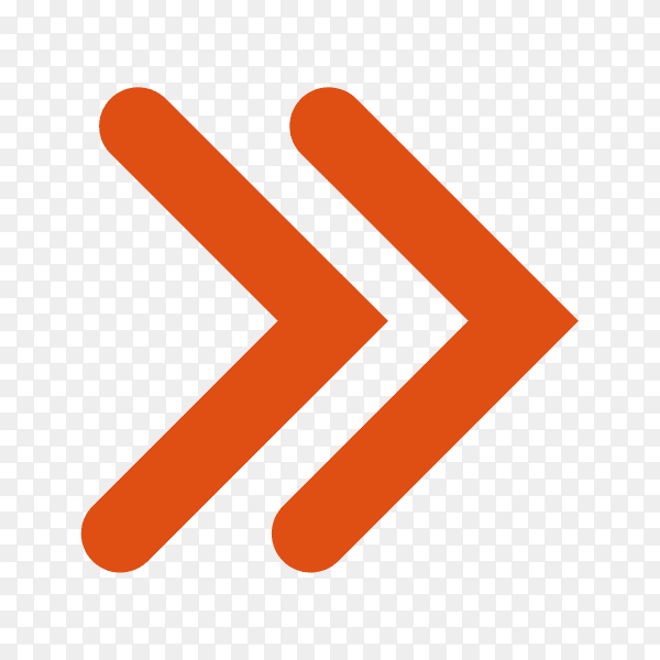 Directional arrow pointer premium vector PNG