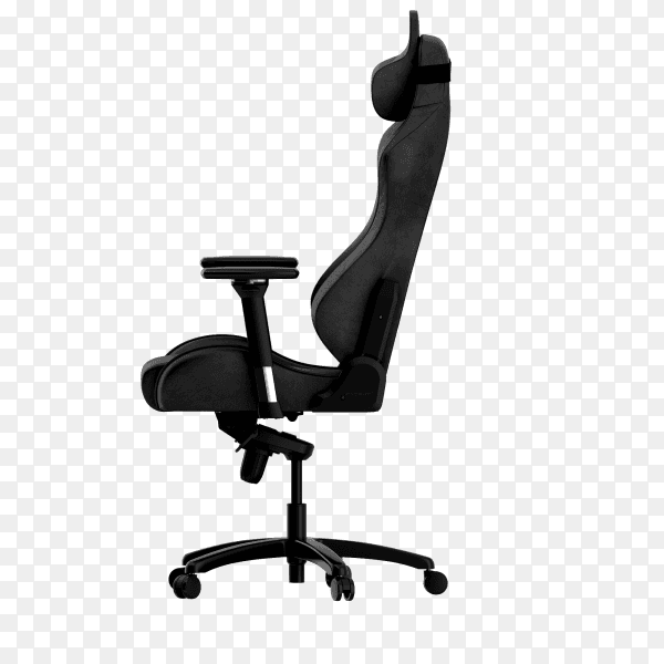 Isolated business chair on transparent background PNG