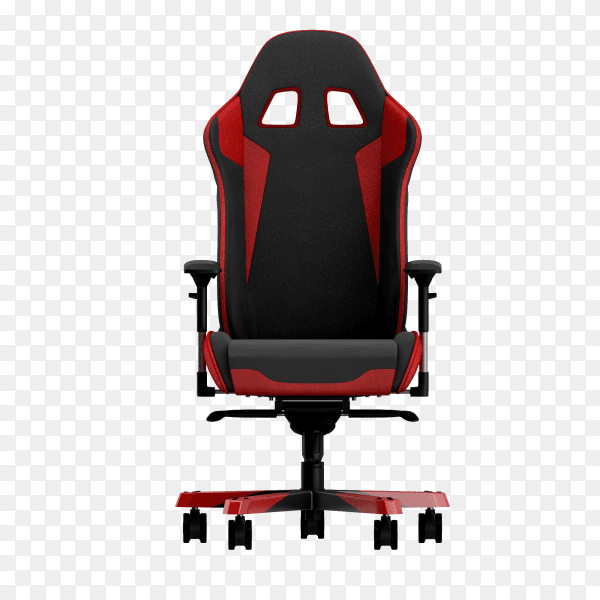 Office chair 3d isolated render on transparent background PNG