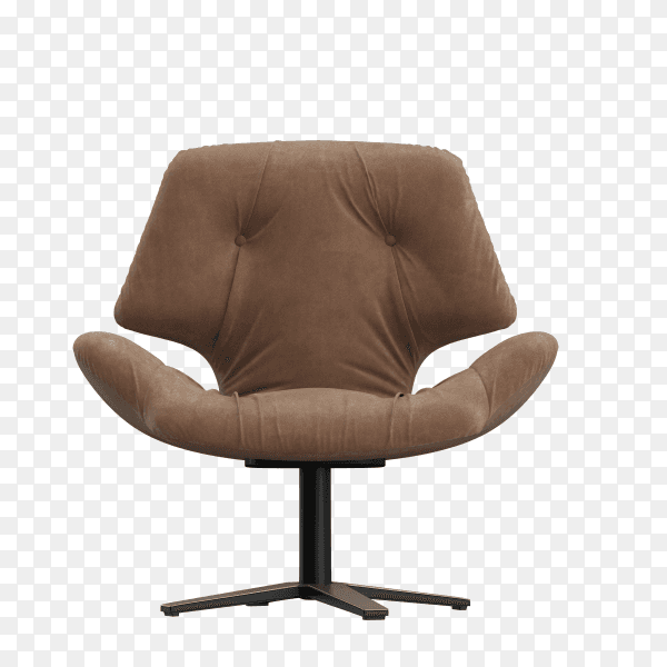 This is a comfort chair for relax on transparent background PNG