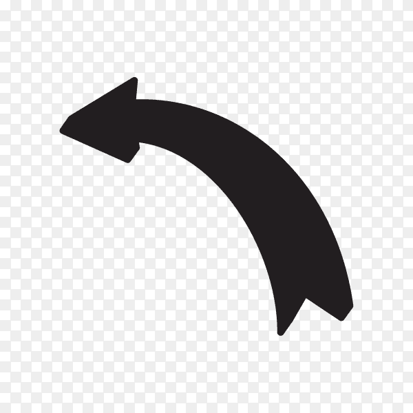 Arrow doodle isolated premium vector PNG