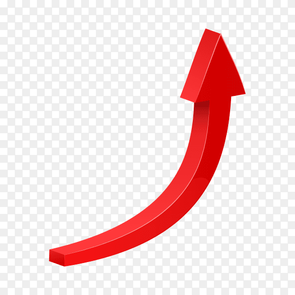 Arrow web curve direction illustration premium vector PNG