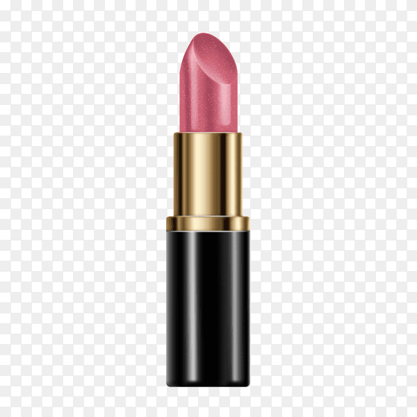 Beautiful lipstick isolated on transparent background PNG