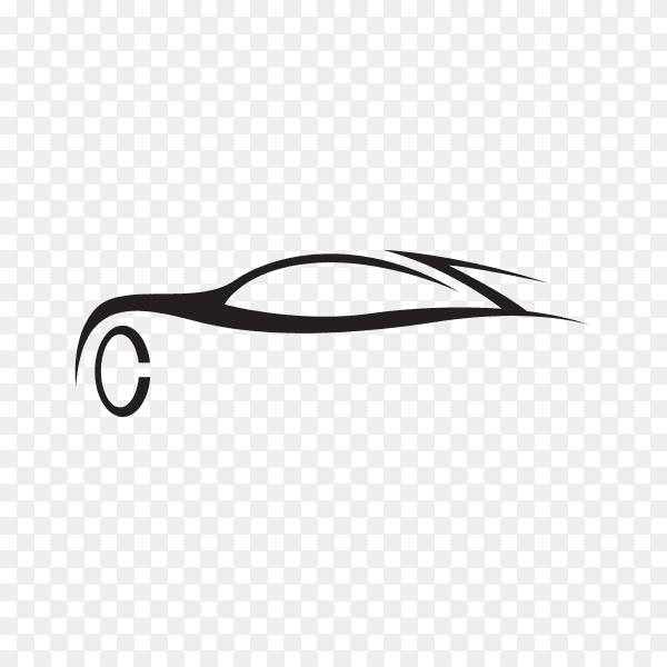 Car silhouette icon premium vector PNG