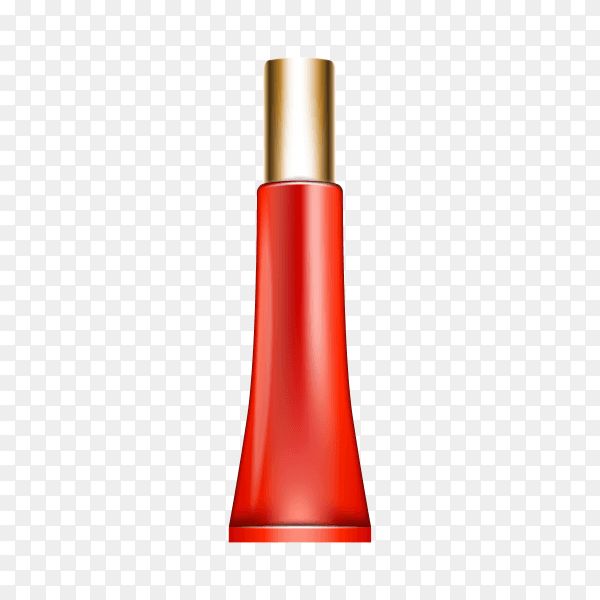 Illustration of skin care cream ads on transparent background PNG