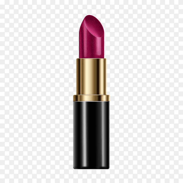 Lipstick for makeup your face on transparent background PNG