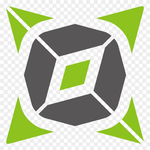Logo design isolated on transparent PNG