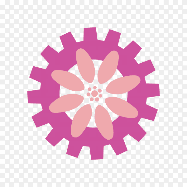 Logo icon design template on transparent background PNG
