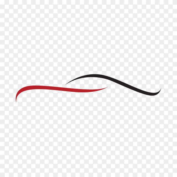 Original concept car on transparent PNG