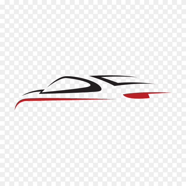 Original concept super car isolated premium vector PNG