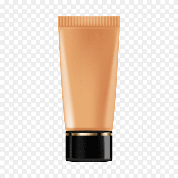 Skin care cosmetic bottle premium vector PNG