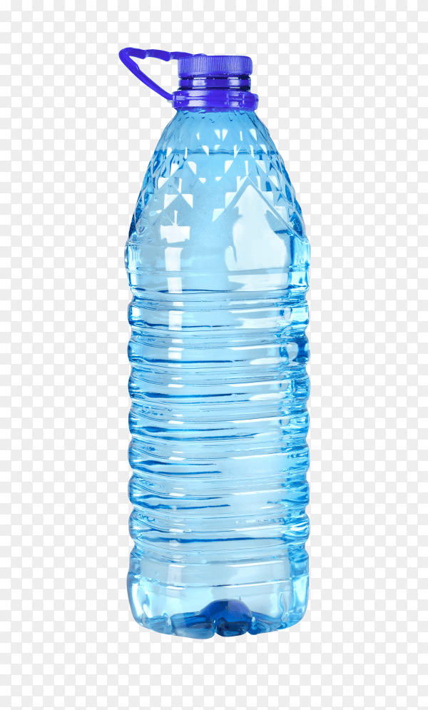 Big bottle of water on transparent background PNG