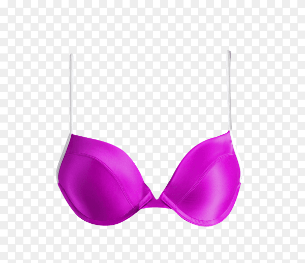 Female bra isolated on transparent background PNG