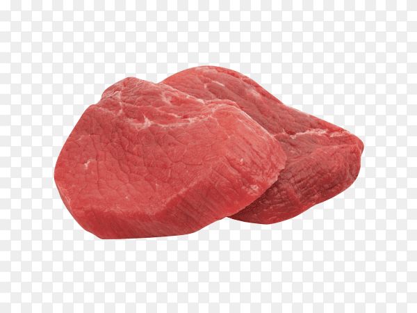 Fresh meat on transparent background PNG