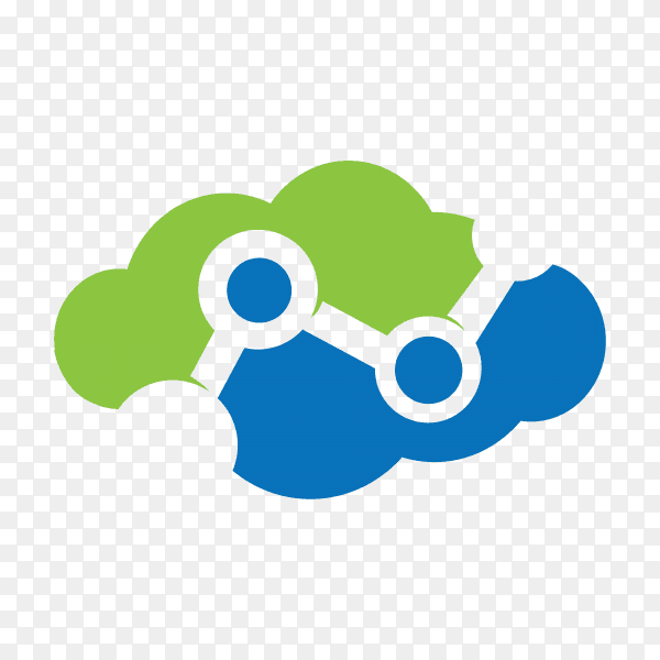 Graph icon template on transparent background PNG