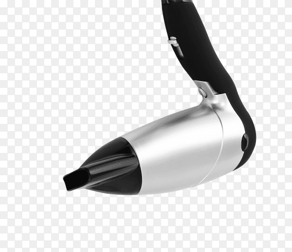 Hair dryer isolated on transparent background PNG