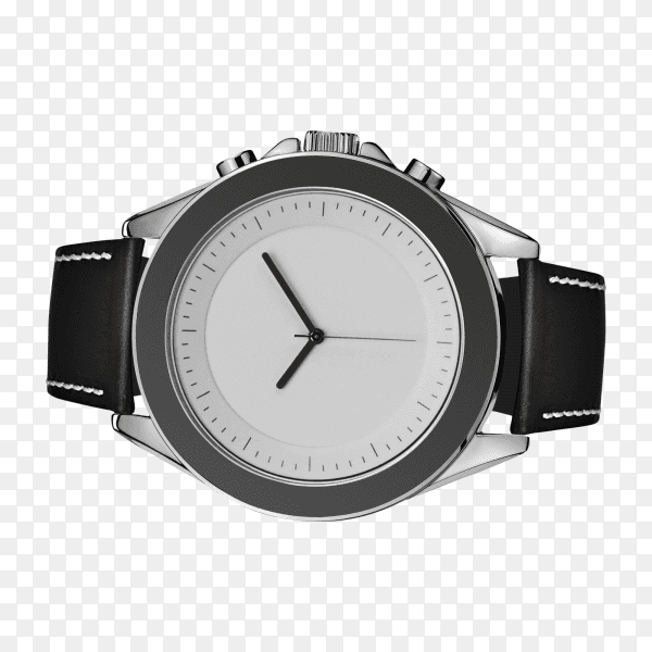 Hand watch isolated on transparent background PNG