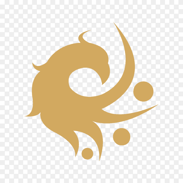 Illustration of logo design on transparent background PNG