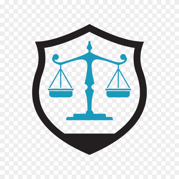 Law Firm logo and icon design premium vector PNG