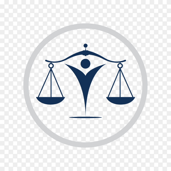 Lawyer and Law Firm Logo premium vector PNG