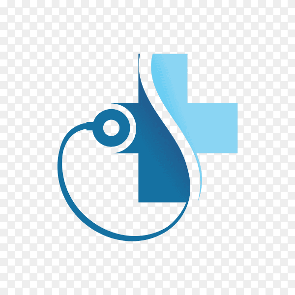 Medical Logo Design Symbol Icon on transparent background PNG