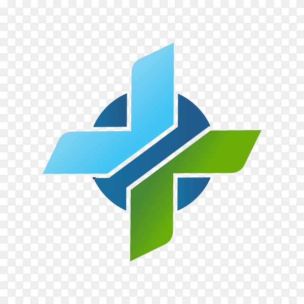 Medical health-care logo design template premium vector PNG