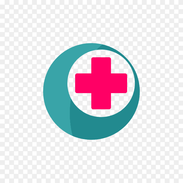 Medical logo premium vector PNG
