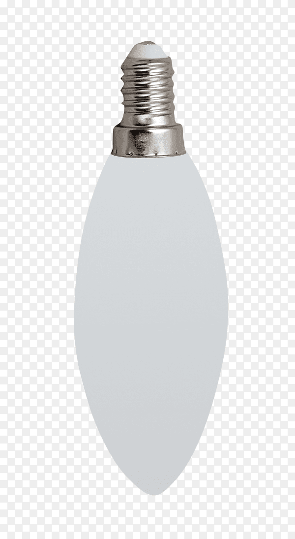 Modern led lamp isolated on transparent background PNG