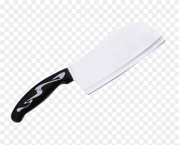 kitchen knife on transparent background PNG