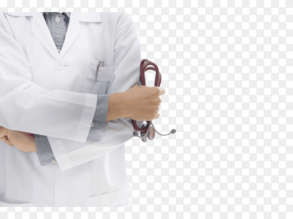 Doctor isolated on transparent background PNG
