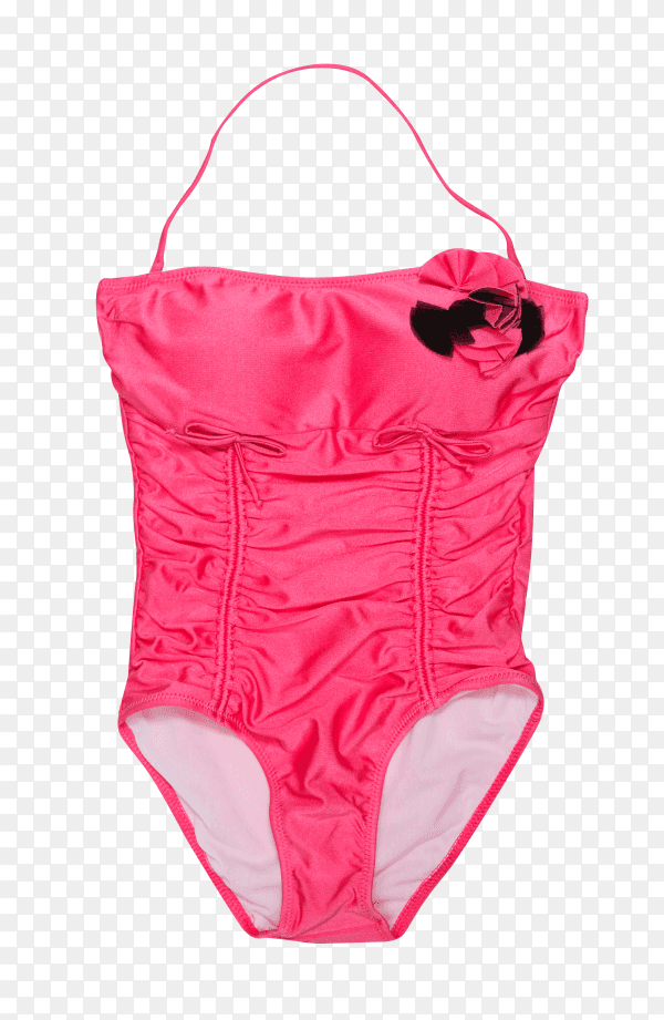 Female swimsuit isolated on transparent background PNG