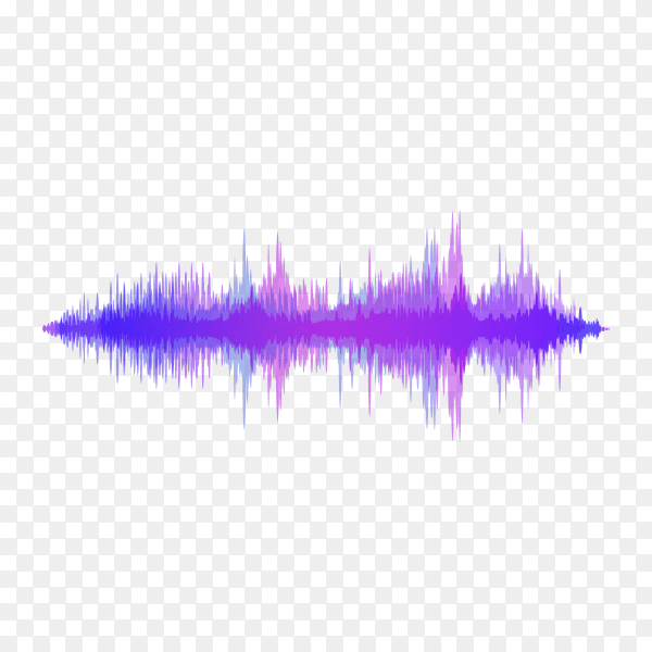 Halftone sound wave equalizer premium vector PNG