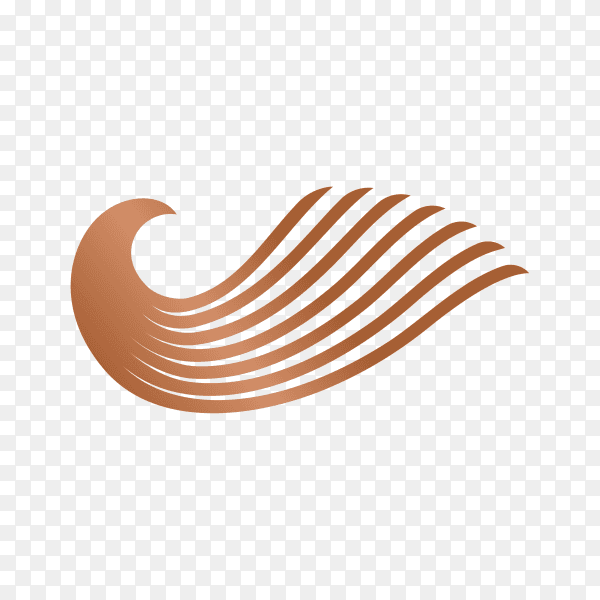 Logo design template on transparent background PNG