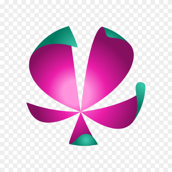 Logo design template on transparent background PNG