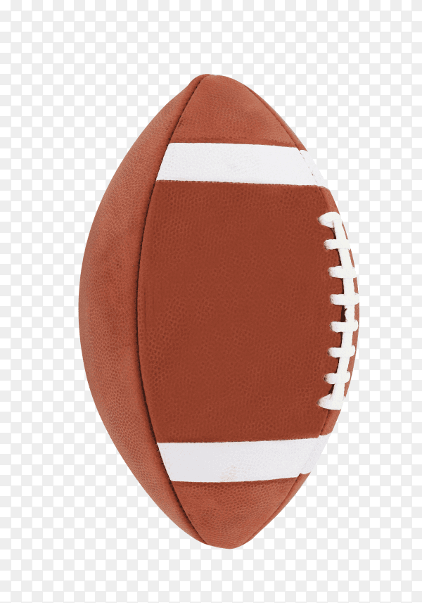 American football isolated on transparent background PNG