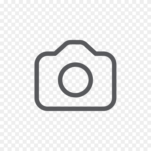 Camera Instagram icon on transparent background PNG