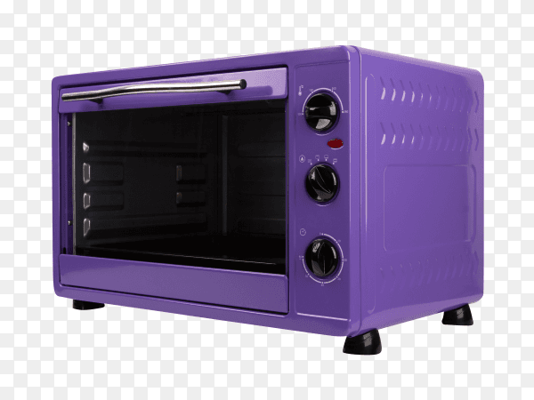 Electric oven on transparent background PNG