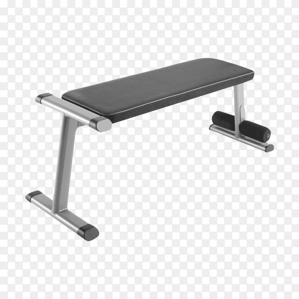Exercise Weight Bench on transparent background PNG