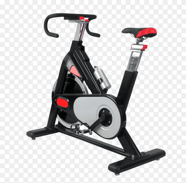 Exercise bike isolated on transparent background PNG