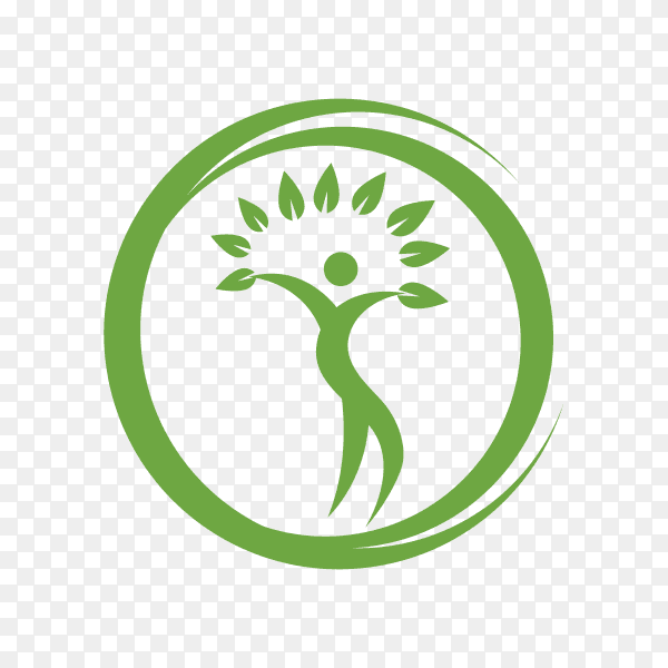 Health logo on transparent background PNG