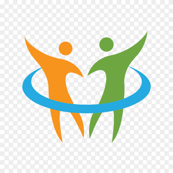 Healthy logo or medical logo on transparent background PNG