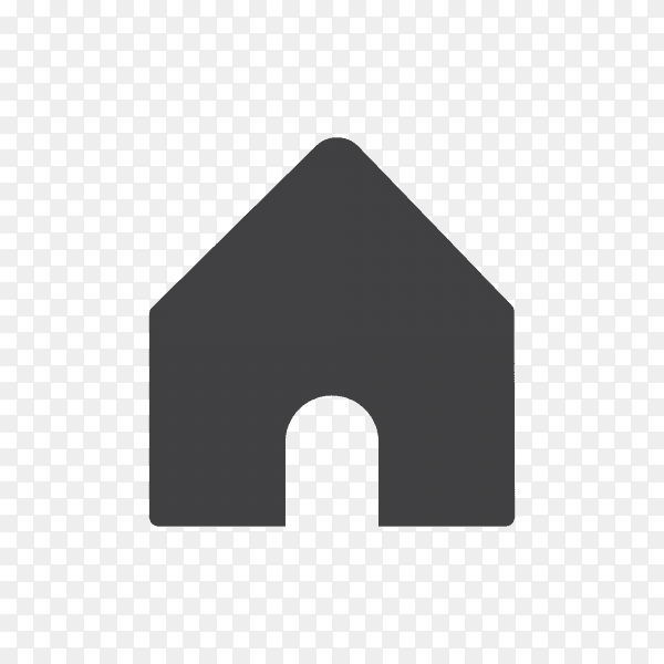 Instagram home icon on transparent background PNG