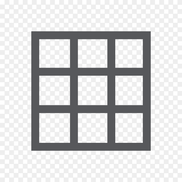 Instagram icon isolated on transparent background PNG
