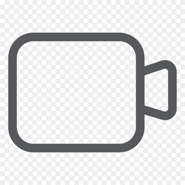 Instagram video chat icon on transparent background PNG