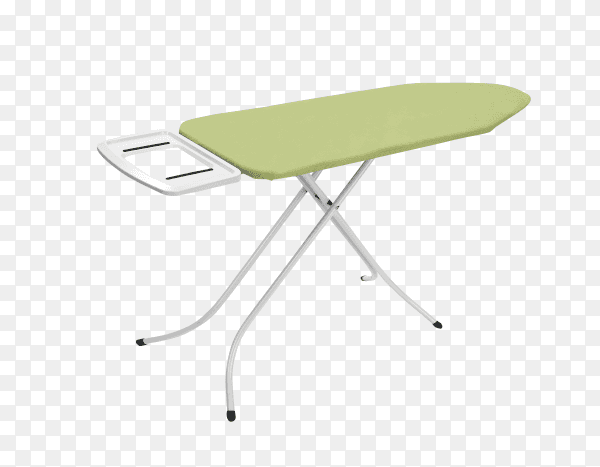 Ironing board isolated on transparent background PNG
