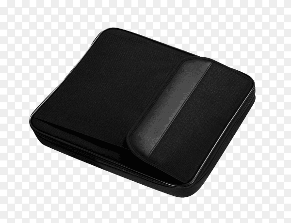 Laptop case isolated on transparent background PNG