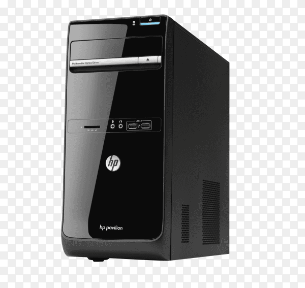 Personal computer isolated on transparent background PNG