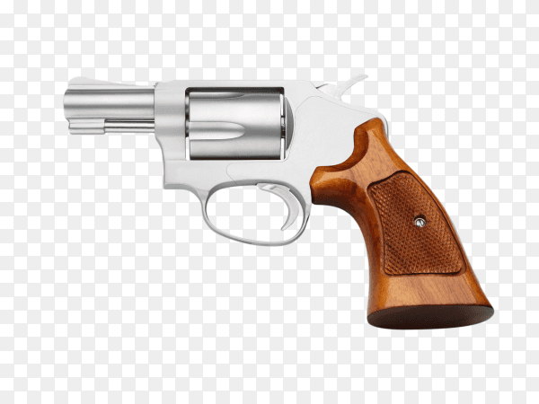 Pistol isolated on transparent background PNG